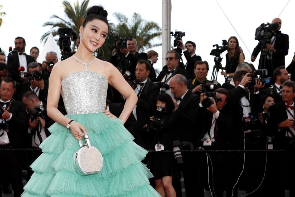 Fan Bingbing arrives for the opening ceremony of the 71st annual Cannes Film Festival in May 2018. China’s tax authorities ordered the actress to pay nearly 884 million yuan in overdue taxes and fines on October 3. Photo: EPA