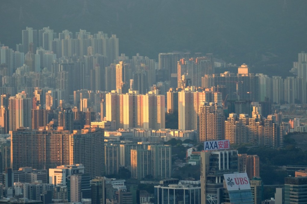 Public and private housing blocks in Hong Kong. Photo: Fung Chang