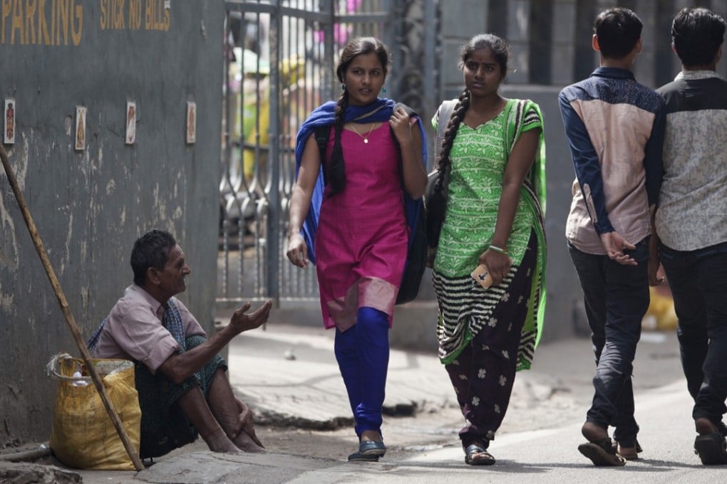 Oxfam said inequality had reached crisis levels, with the richest 1 per cent of the global population laying claim to four-fifths of wealth created between mid-2016 and mid-2017, while the poorest half saw no increase in wealth. Photo: AP