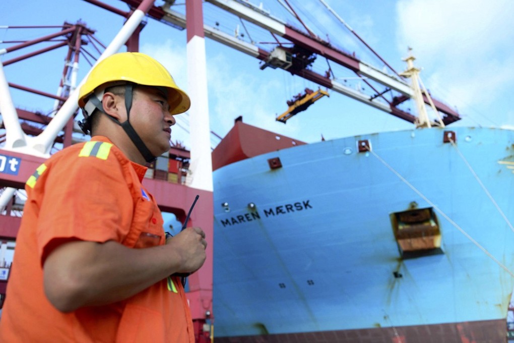 Model simulations suggest a full-blown trade war would slow the global economy by more than 0.8 per cent in 2020. Photo: Chinatopix via AP