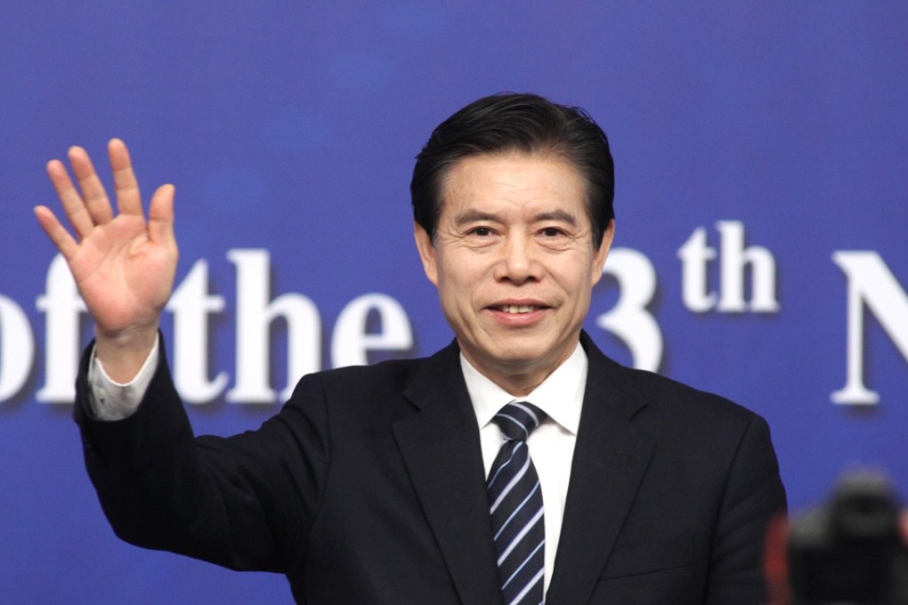 Zhong Shan, China's Commerce Minister, says China will not back down in the face of US demands as the trade war escalates. Photo: Simon Song
