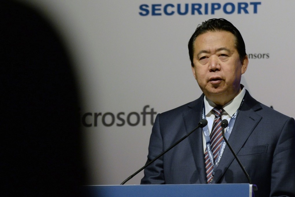 Meng Hongwei’s detention comes at a cost to the confidence of international partners. Photo: AFP