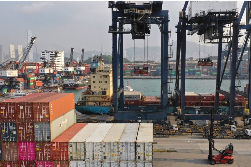 Hong Kong is the world’s fifth-largest port in terms of total containers shipped. Photo: Roy Issa