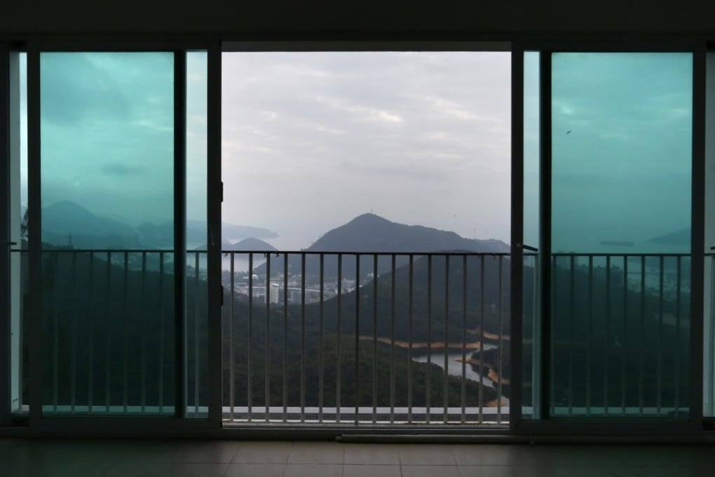 The view from the government quarters on Mansfield Road. Photo: Jonathan Wong