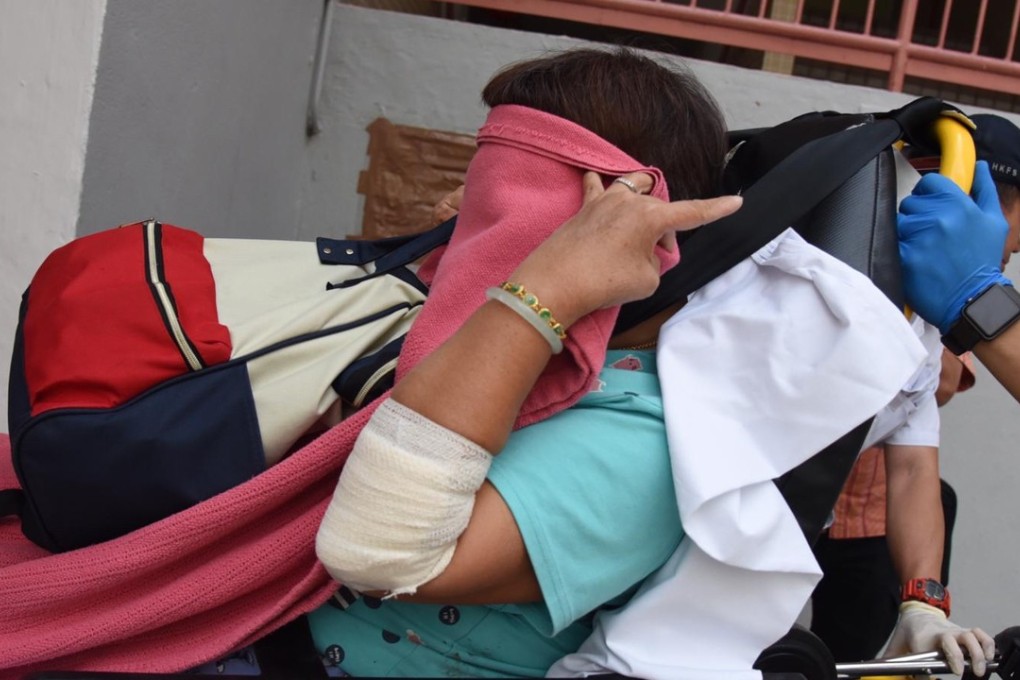 One of the victims is a security guard at Fu Shan Estate. Photo: Handout.