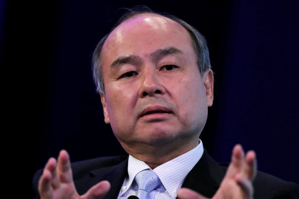 SoftBank Group Corp Chairman and CEO Masayoshi Son speaks during the Wall Street Journal CEO Conference in Tokyo, Japan May 15, 2018. Photo: Reuters