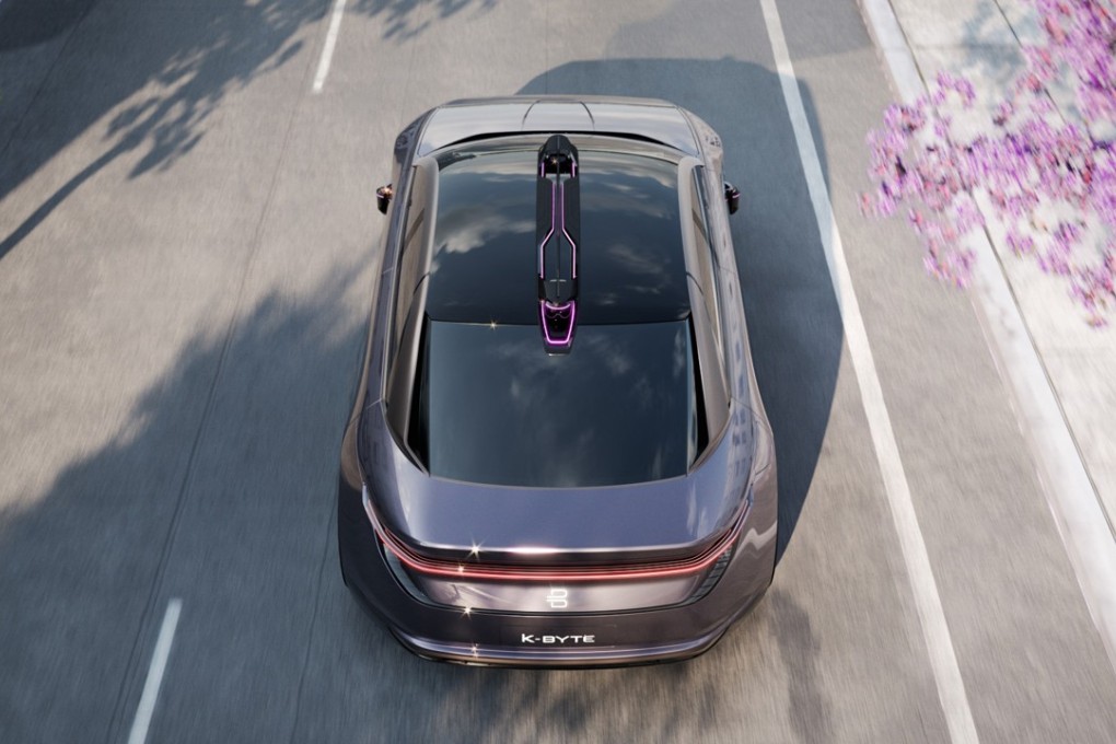 The Byton LiBow system integrates front and rear lidar sensors for a panoramic scan of the vehicle's surroundings. The push for self-driving cars has created business opportunities for many companies along the chain, including makers of lidar sensors. Photo: Byton/Handout