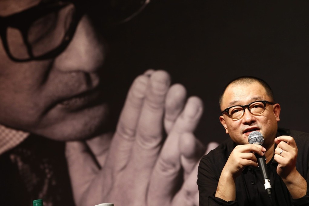Director Wang Xiaoshuai at the Busan International Film Festival, in 2015. Picture: EPA