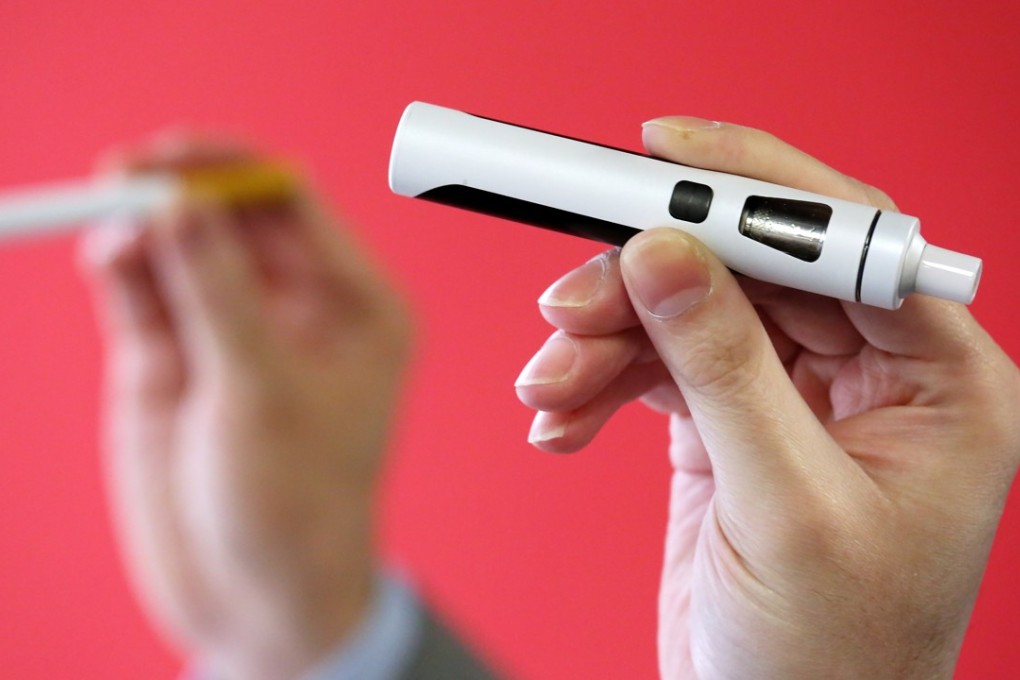 In her policy address, Carrie Lam proposed a ban on the sale of e-cigarettes in the city, fearing possible harm to health and abuse by youngsters. Photo: Nora Tam