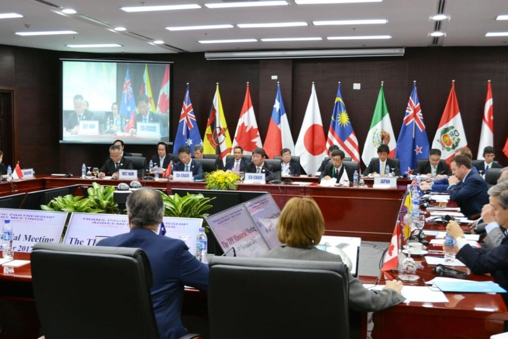 China has not publicly expressed any interest in joining the pact and called the previous TPP too complex. Photo: Kyodo
