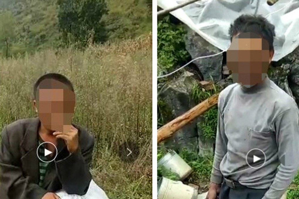 The pranksters filmed themselves telling single men they would be given a foreign bride. Photo: Weibo