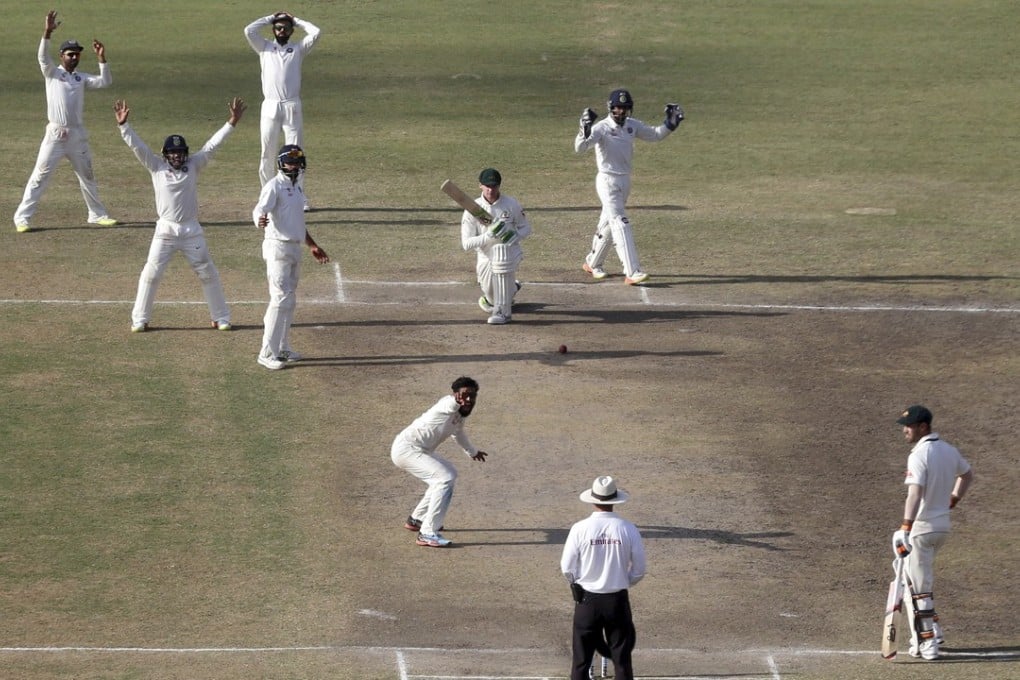 India versus Australia in Ranchi on March 20, 2017. Photo: AP