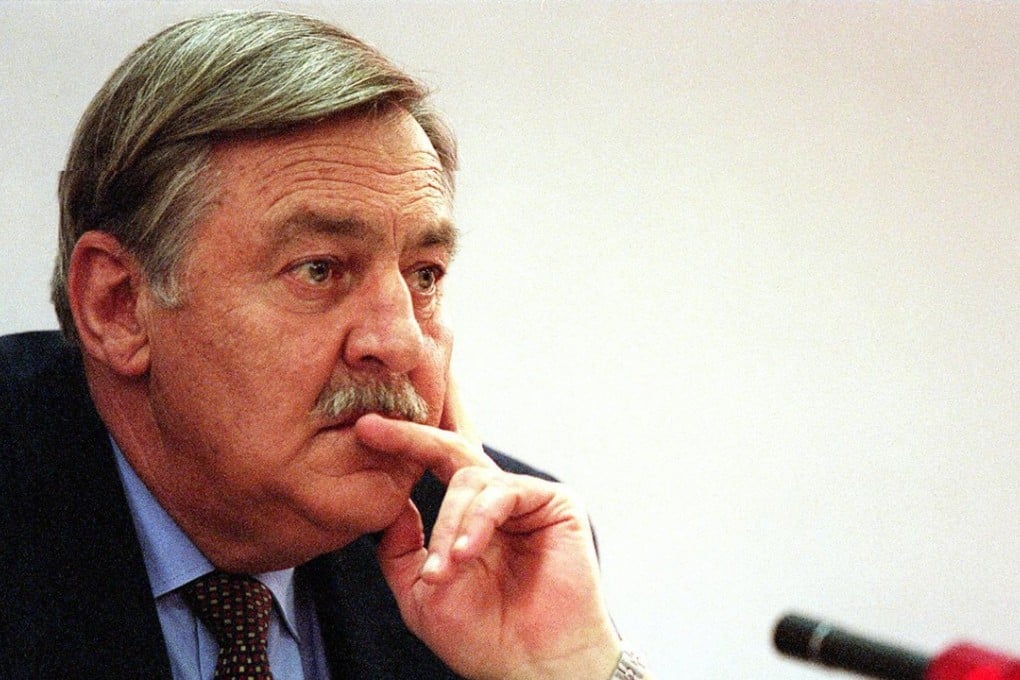 Pik Botha, former South African foreign minister, in 1997. Photo: AFP