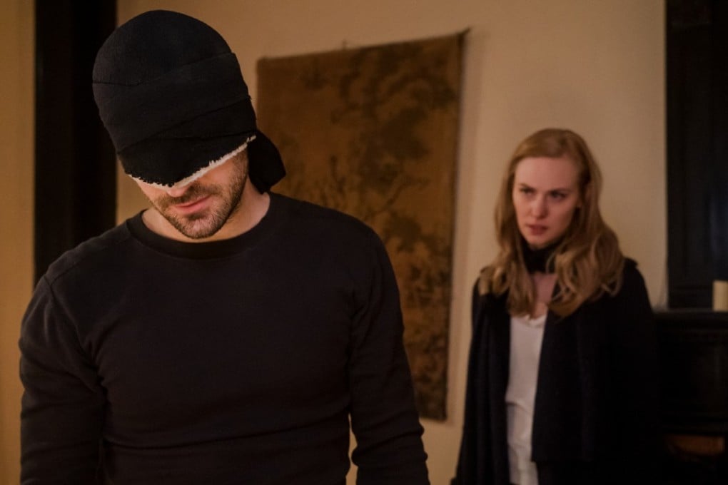 Charlie Cox as Daredevil and Deborah Ann Woll as Karen Page return in the third season of the Marvel series. Photo: David Lee/Netflix