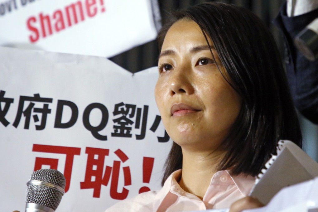 Lau Siu-lai said she had received no questions from the returning officer for the Kowloon West by-election. Photo: Felix Wong