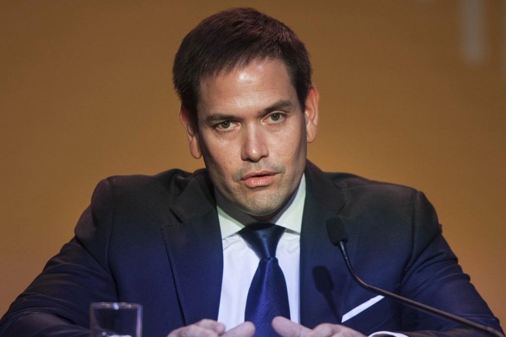Senator Marco Rubio. Photo: Guillermo Gutierrez/Bloomberg