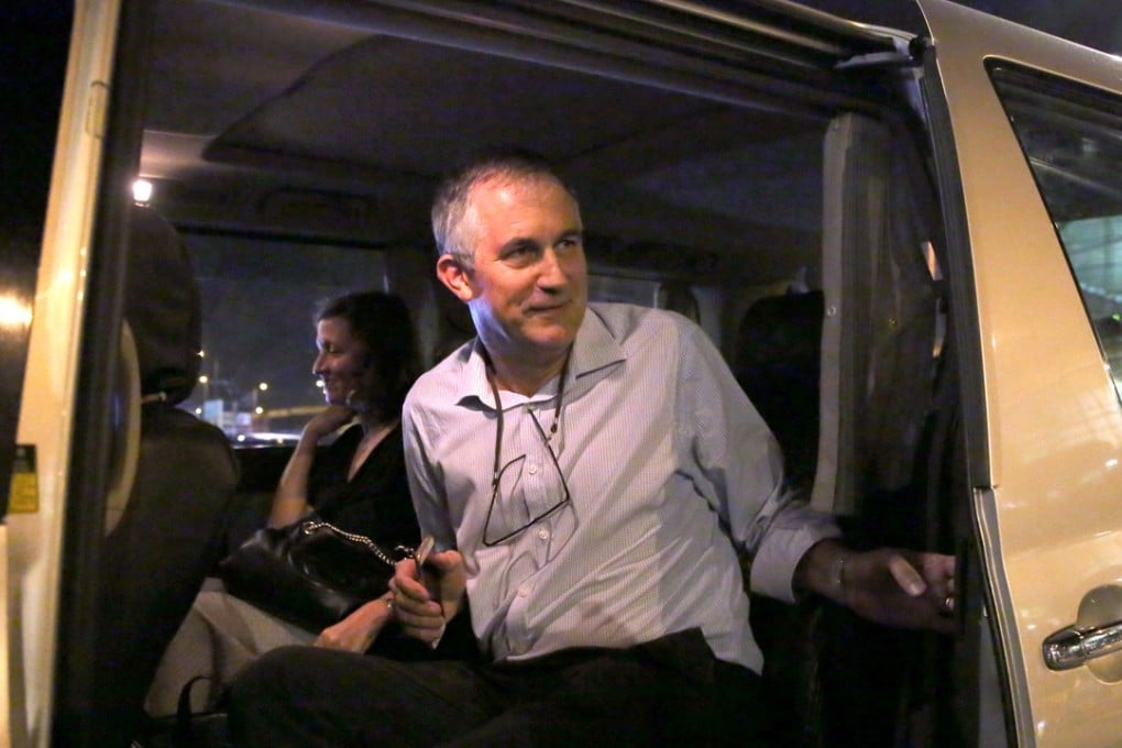 What do you do when you have an unwelcome guest in your home? You send him packing. That’s what Hong Kong did with Financial Times journalist Victor Mallet. Photo: Edmond So