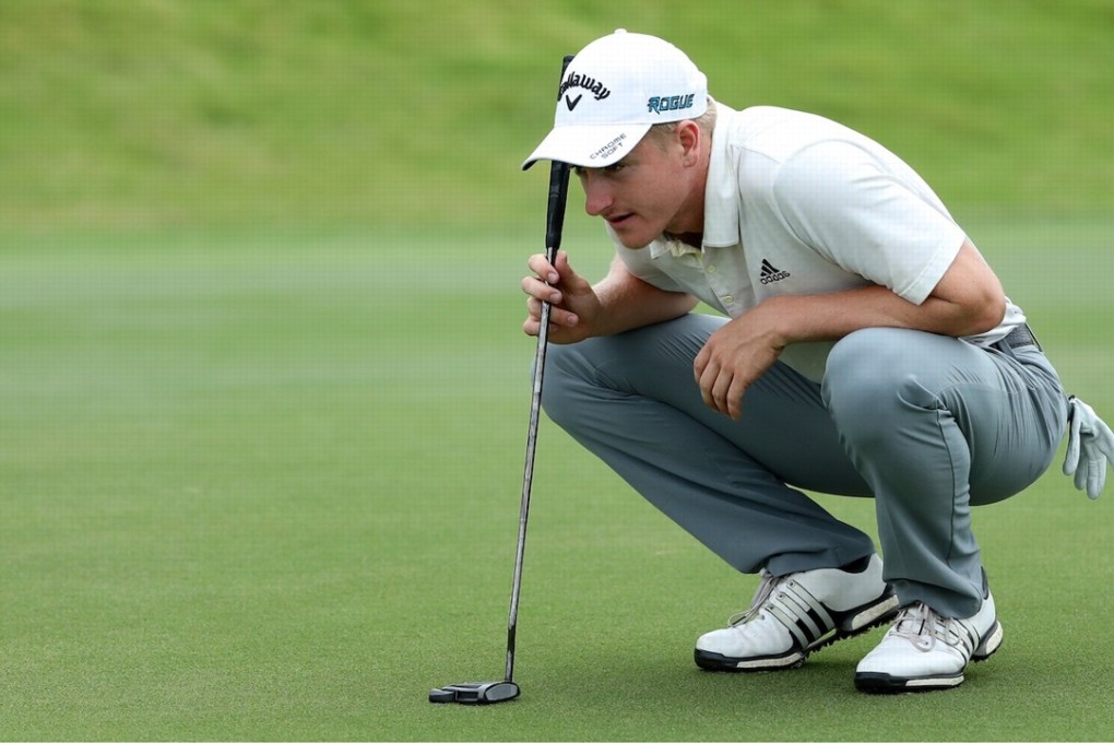 Golfer Nick Voke at the Clearwater Bay Open.