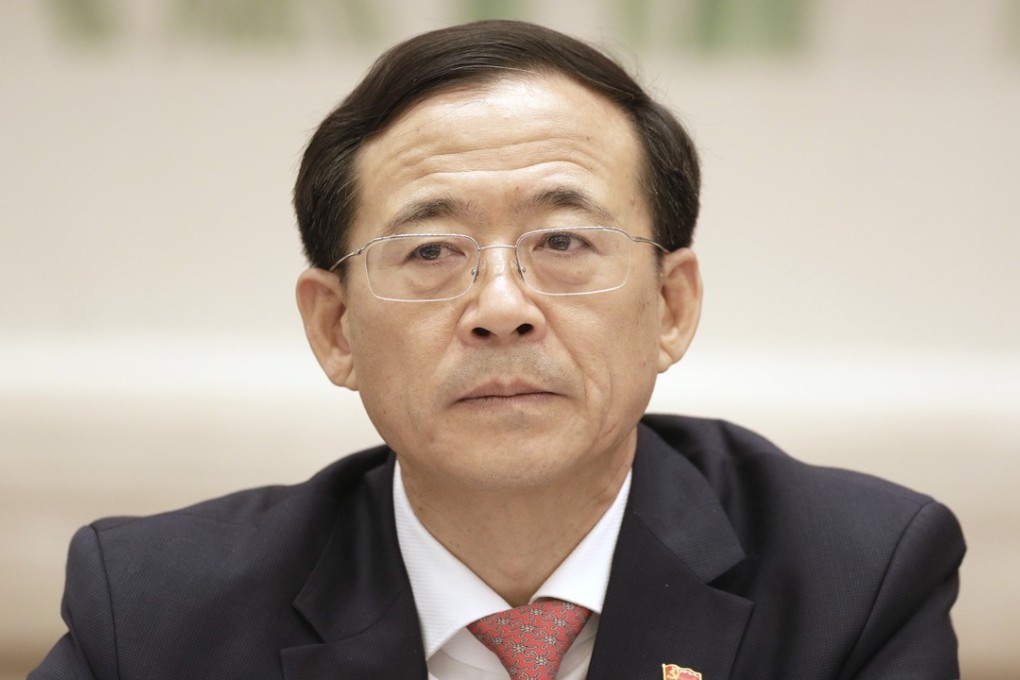 CSRC chairman Liu Shiyu met investors after the sell-off in Chinese equities. Photo: Bloomberg