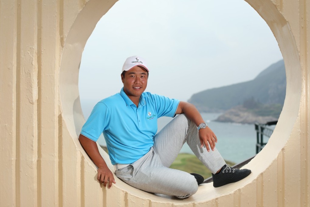 Hong Kong golfer Motin Yeung is clearly relaxed heading into the Clearwater Bay Open. Photo: Xiaomei Chen