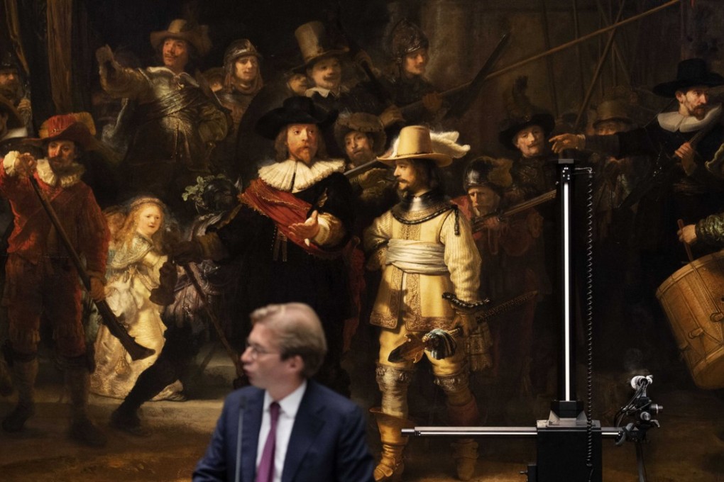 The Night Watch by Rembrandt, one of the world’s most spectacular paintings, is to be restored under the world’s gaze at the Rijksmuseum in Amsterdam. Photo: EPA