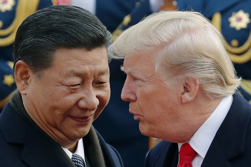 The headwinds heading China’s way are unmistakable, particularly with Donald Trump, at right, threatening to up the tariff ante. Photo: AP