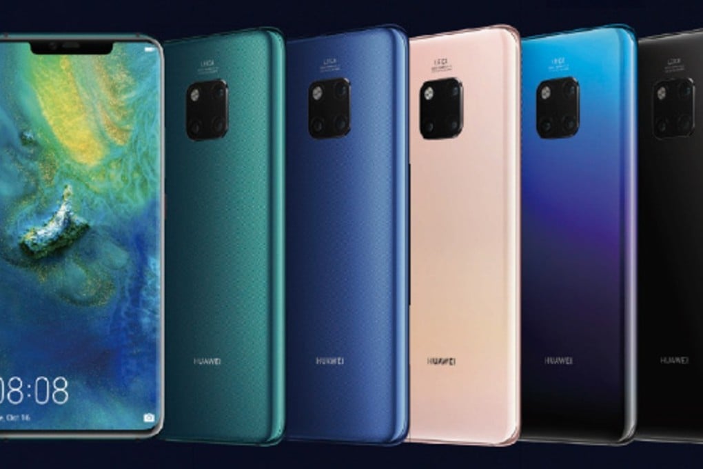 Huawei Technologies introduced the Mate 20 Pro, which can double as a wireless power bank, as part of four new Android models under the company’s flagship Mate 20 series at a launch held on October 16 in London. Photo: Handout