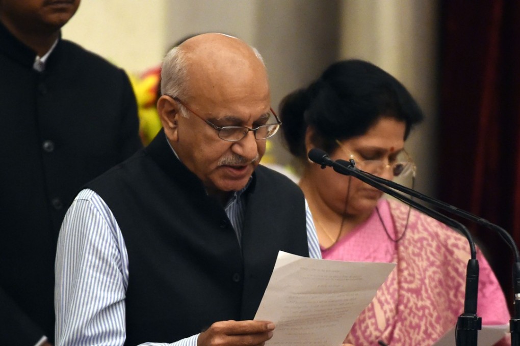 Bharatiya Janata Party politician M.J. Akbar has denied claims of sexual harassment. Photo: AFP