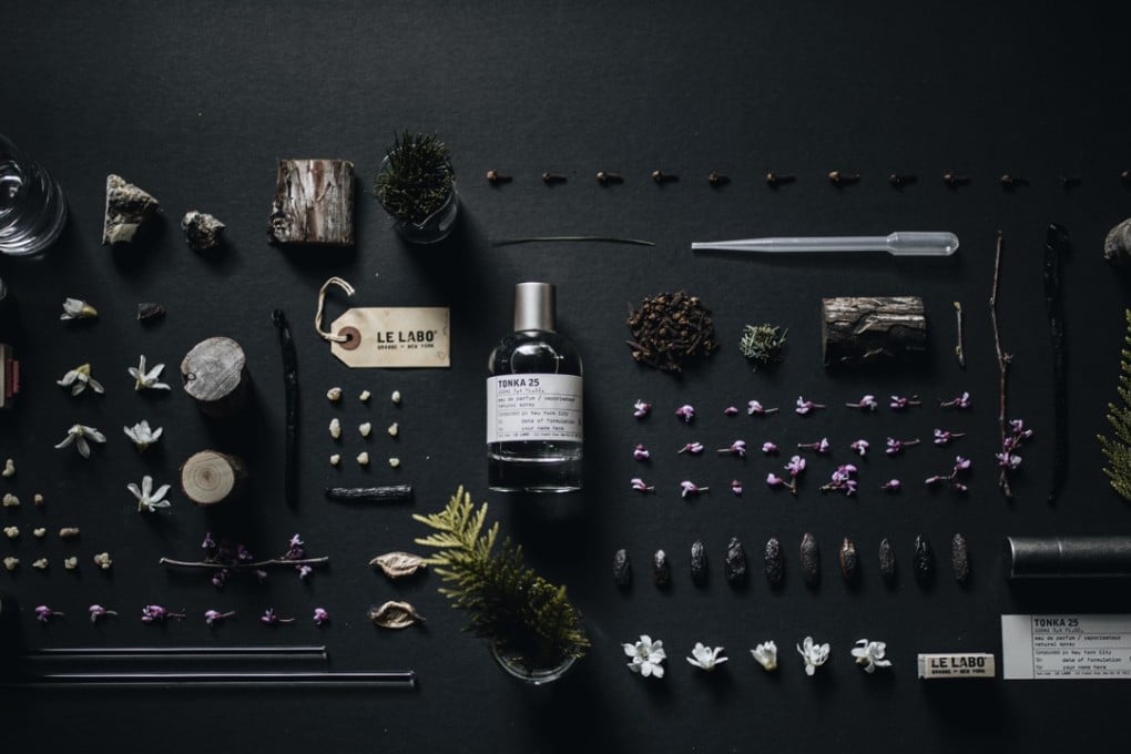 Le Labo’s latest fragrance, Tonka 25, and the ingredients that went into it.