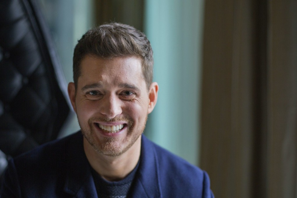 Canadian singer Michael Buble poses for a photo on Tuesday in Toronto. Photo: AP