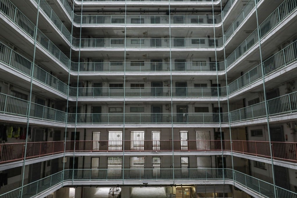 Lee Hang House at Shun Lee Estate in Cha Liu Au, which has a number of idle spaces that can be converted into housing units, according to the Ombudsman. Photo: Dickson Lee