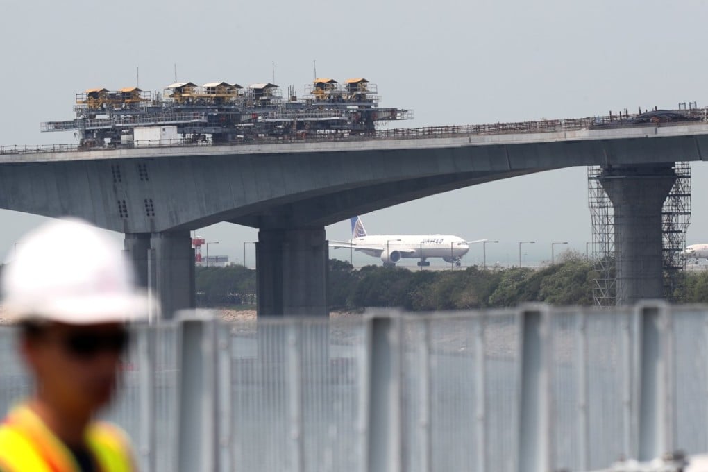 The mega link has been described as a “blood and sweat project” by many people in the building sector. Photo: Edward Wong