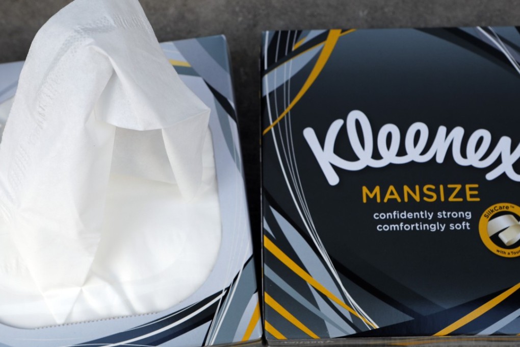 Kleenex maker Kimberly-Clark says it will re-brand its ‘mansize‘tissues after consumers complained the name was sexist. Photo: AP