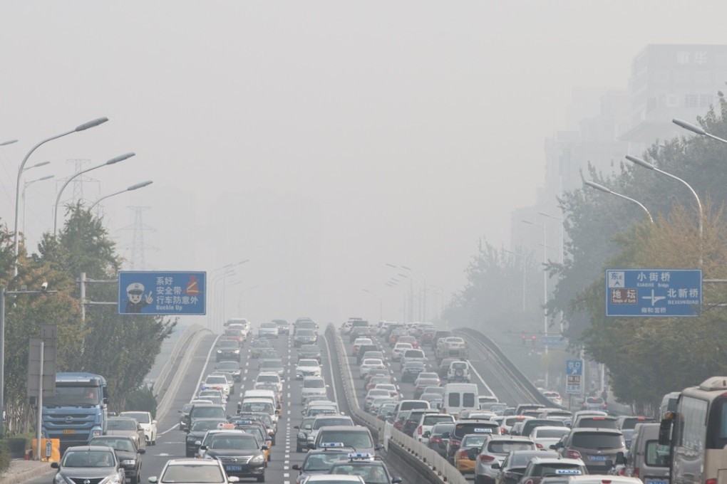 Traffic congestion in Beijing. Photo: EPA-EFE