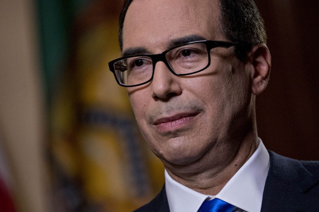 US Treasury Secretary Steven Mnuchin. Photo: Andrew Harrer/Bloomberg
