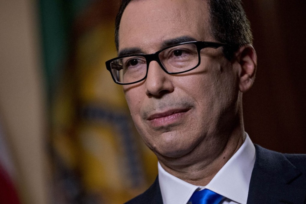Treasury Secretary Steven Mnuchin sent a warning that the yuan is being monitored closely because Beijing’s monetary policy lacks transparency. Photo: Bloomberg.