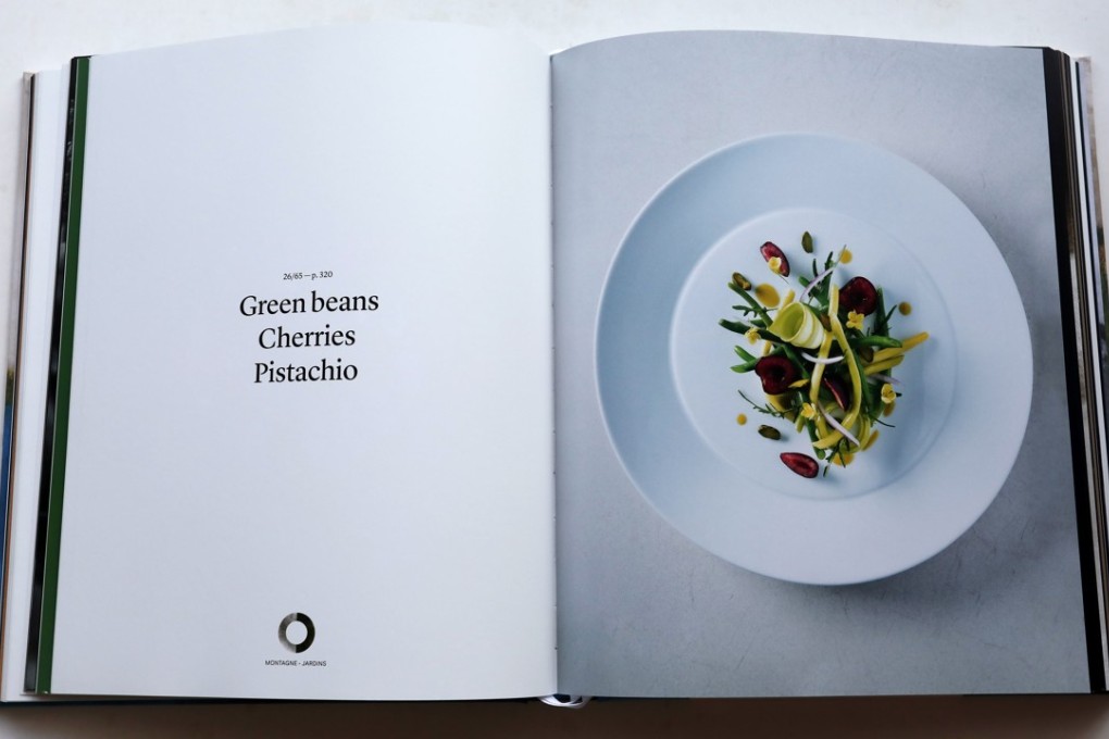 A recipe from Mirazur by Mauro Colagreco. Picture: Jonathan Wong