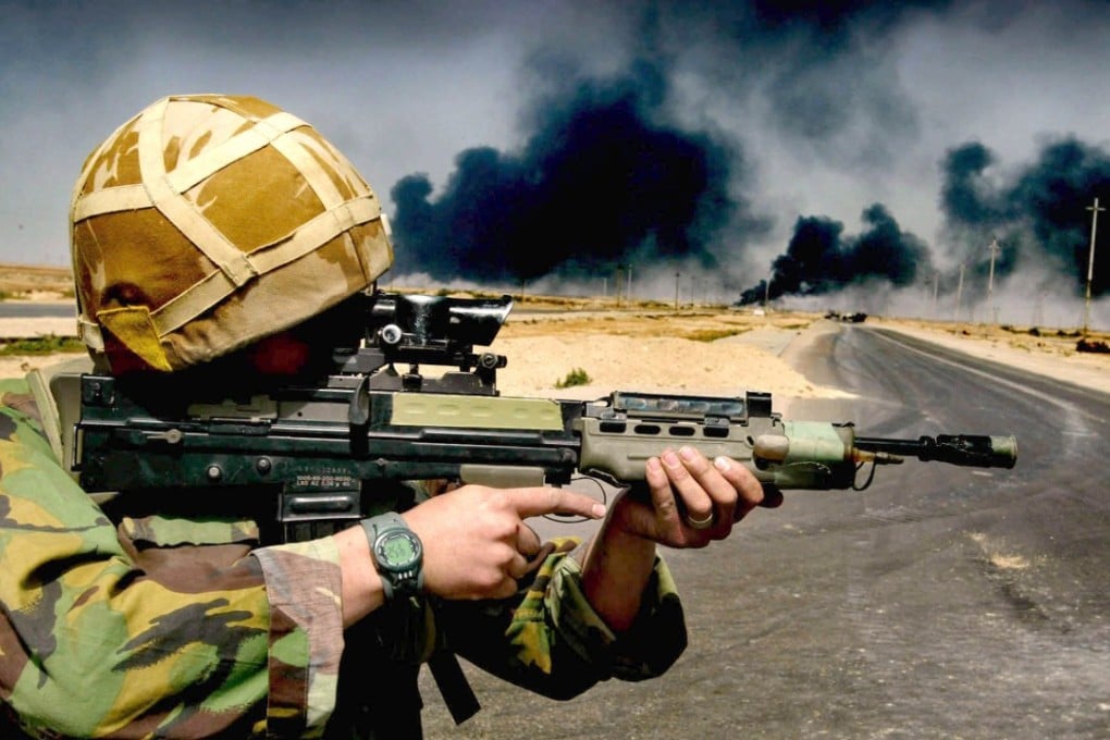 A British soldier on the outskirts of the southern Iraq city of Basra in March, 2003. Photo: Reuters