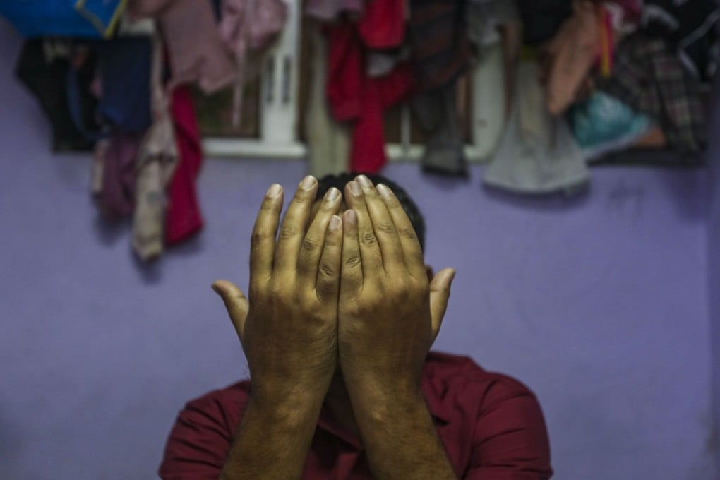 Human trafficking victim ZN in Wan Chai. Photo: Xiaomei Chen