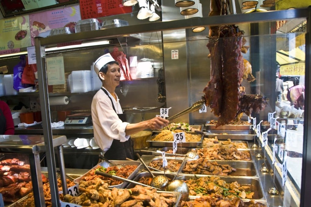 A Chinese restaurant in downtown San Francisco, California, in the United States, in 2008.