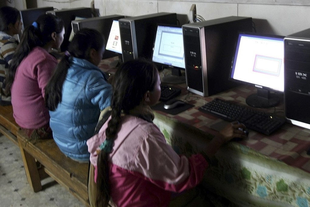 Data shows that growth in global internet access dropped from 19 per cent in 2007 to less than 6 per cent last year Photo: AFP