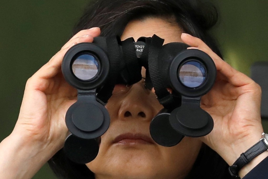 Taiwanese President Tsai Ing-wen watches a military drill, simulating an invasion by the People’s Liberation Army. Photo: Reuters