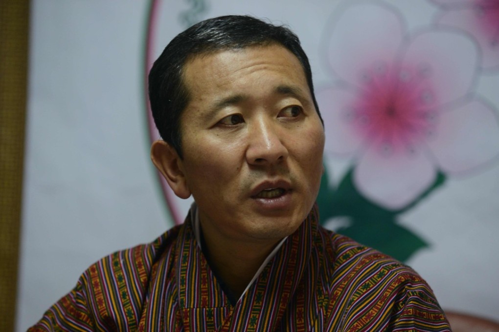 Lotay Tshering, whose Druk Nyamrup Tshogpa party will form the new Bhutanese government. Photo: AFP