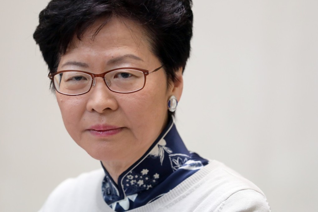 Chief Executive Carrie Lam’s second policy address received the second-lowest approval ratings of any annual policy address since 2010. Photo: Sam Tsang