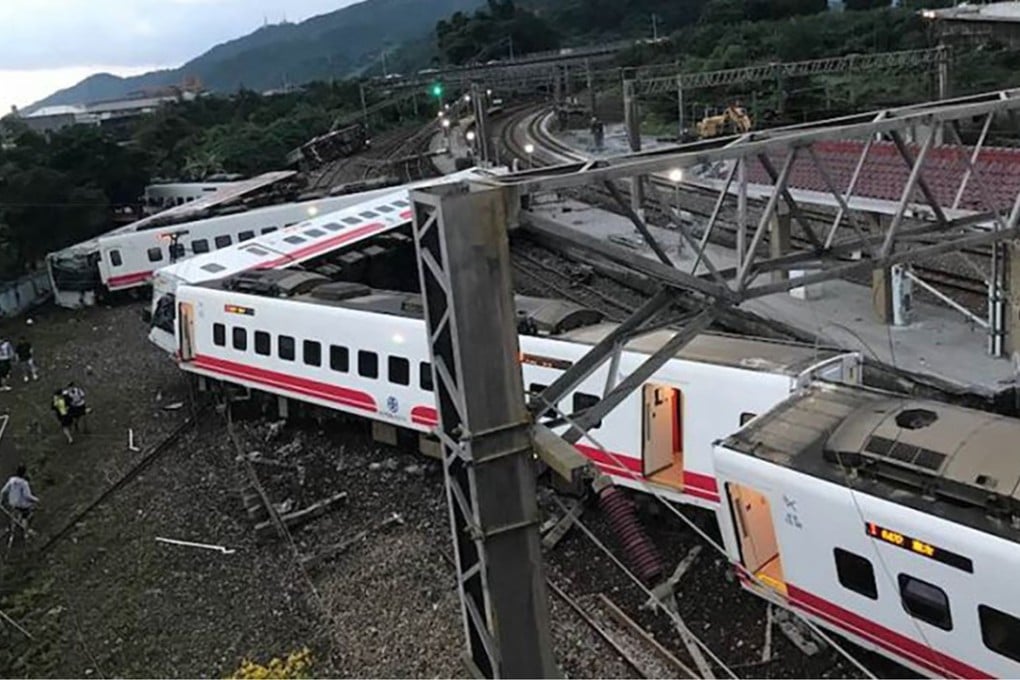 The train was travelling on a route popular with tourists when the accident happened. Photo: Facebook