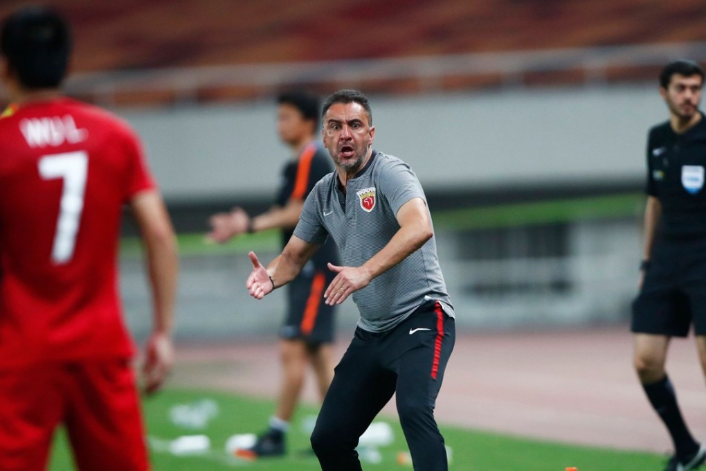 Shanghai SIPG’s head coach Vitor Pereira is currently suspended. Photo: AFP