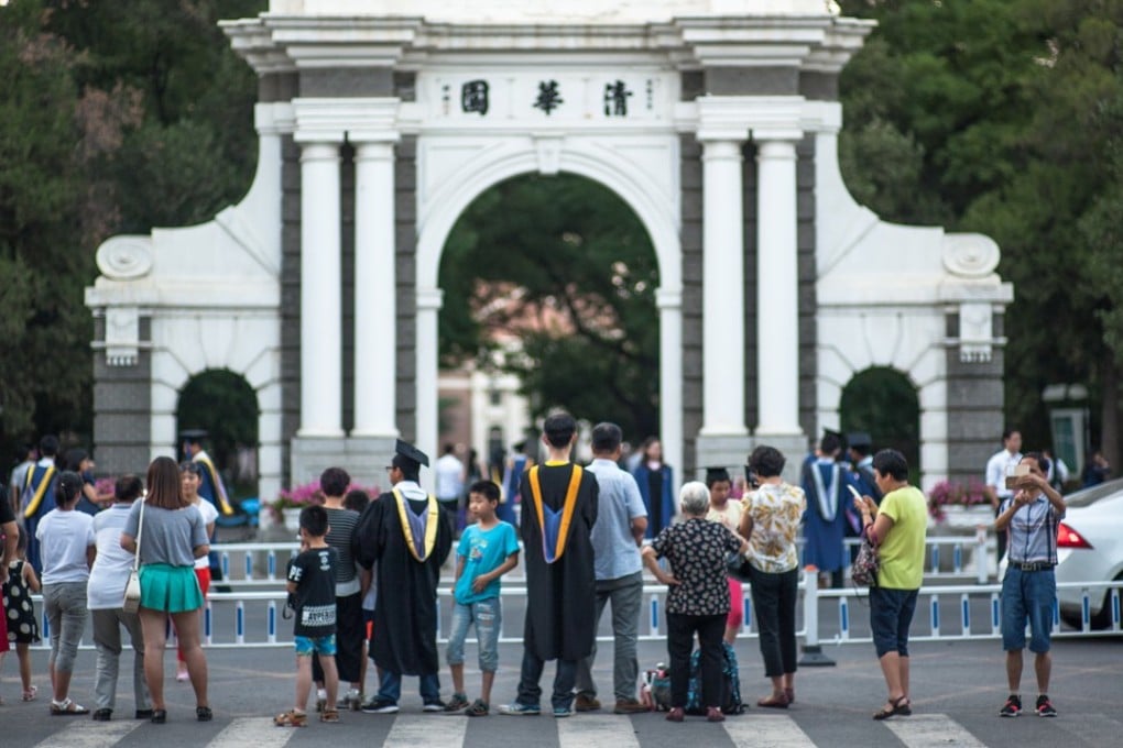 Tsinghua is the first Chinese college to take the top spot in Asia in the Times Higher Education World University Rankings. Photo: ImagineChina