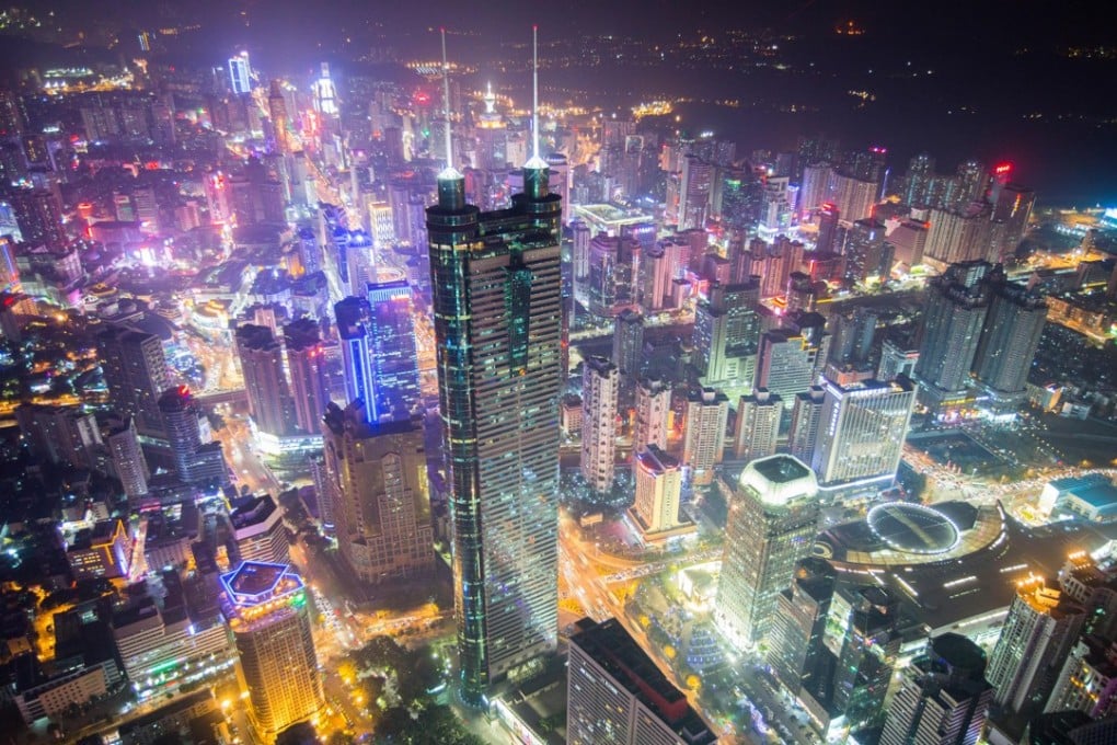 Shenzhen at night. Lonely Planet singled out the southern Chinese city’s young people, new cafes, craft beer scene, and new arts district. Photo: Alamy