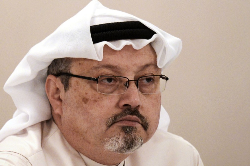 In this file photo taken on December 15, 2014, Saudi journalist Jamal Khashoggi attends a press conference in the Bahraini capital Manama. Photo: AFP