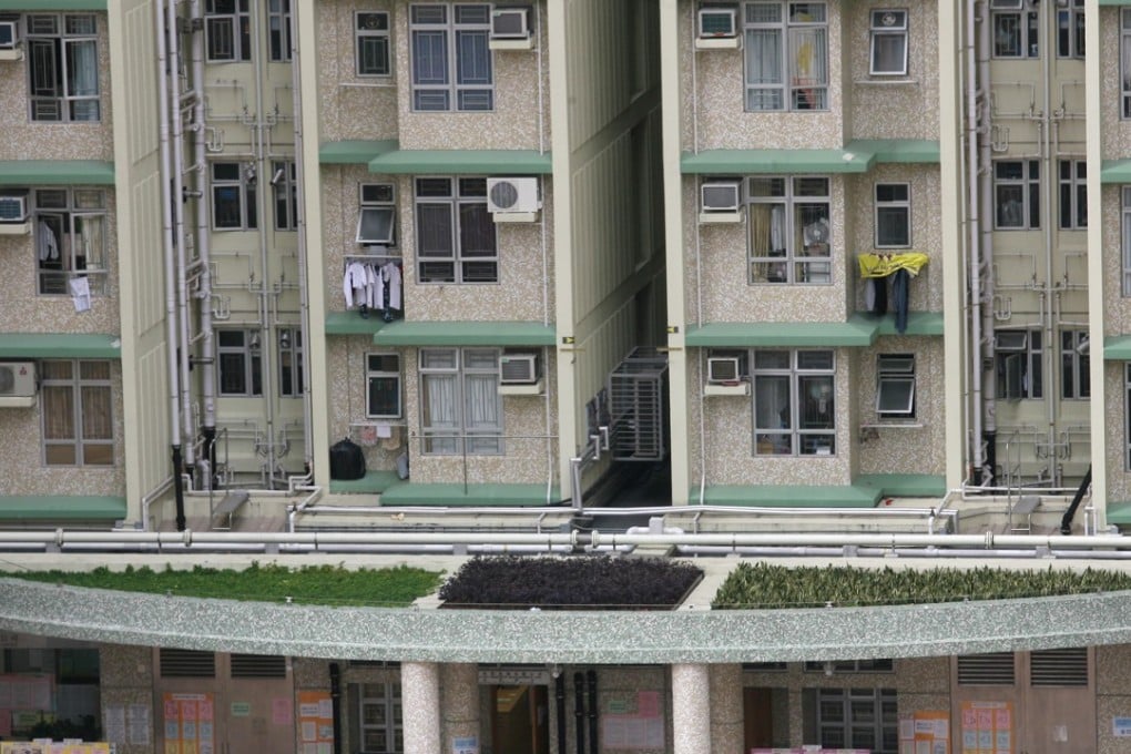 Yau Lai Estate in Yau Tong, where police seized suspected crystal meth of an estimated street value of HK$14,000. Photo: Edward Wong